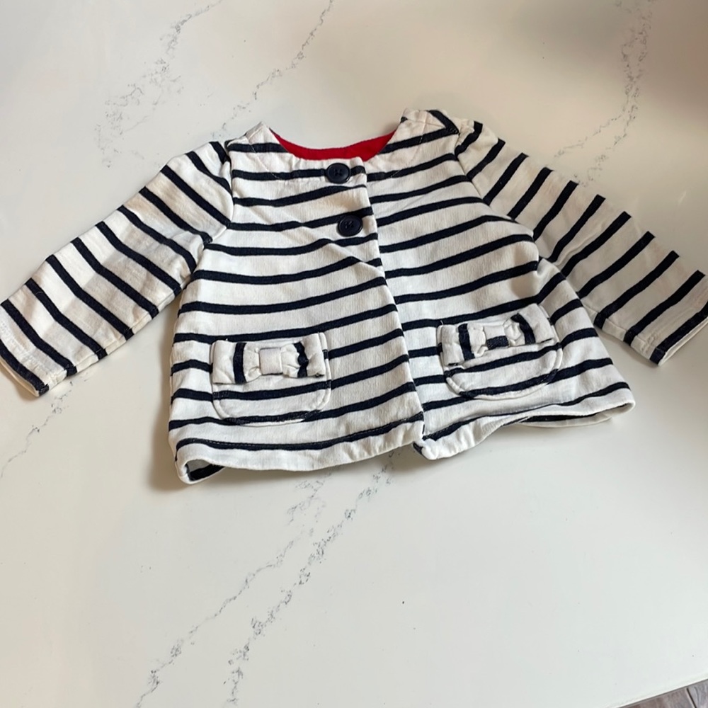 Baby Gap Cotton Jacket with Bow Details